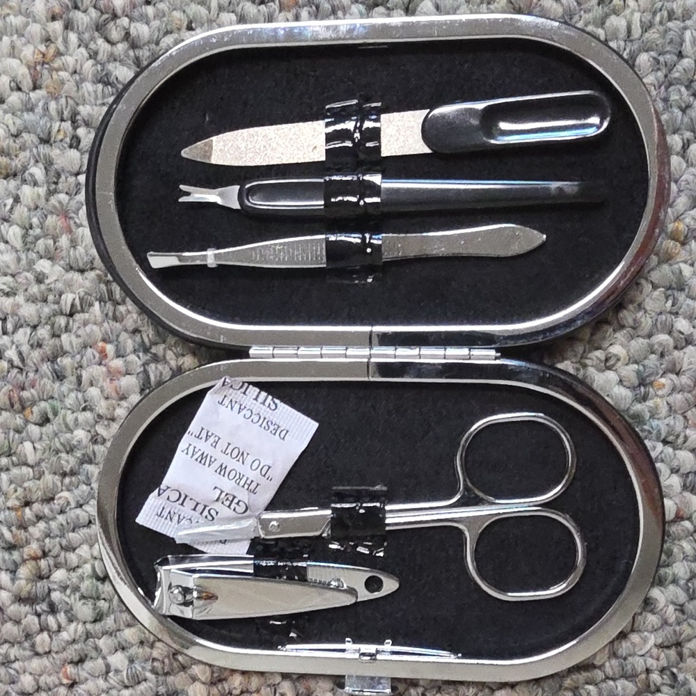 Restoration Hardware Travel Manicure/Grooming Set